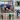 A collage of a variety of people cleaning a beach with litter pickers and a bin bag.